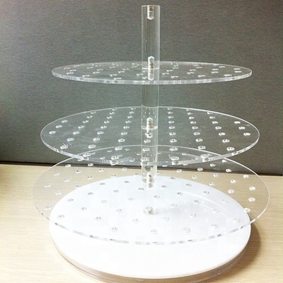 환경 친화적인 싱크대 아크릴 보석 홀더 3mm 수정같은 폴란드어