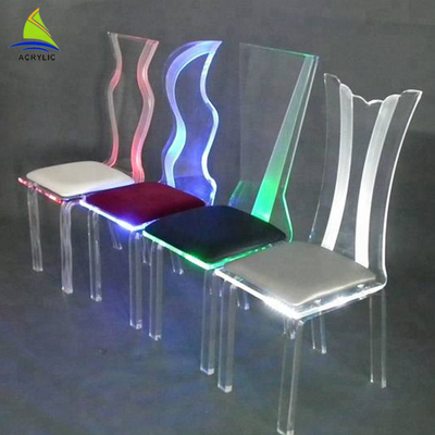 호텔 주문 아크릴 가구 Chair 다른 종류 매우 다채로운 아크릴 공주