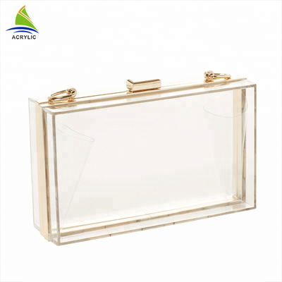직업적인 최신유행 명확한 주문 아크릴 지갑 18×4.5×11 Cm 세륨 증명서