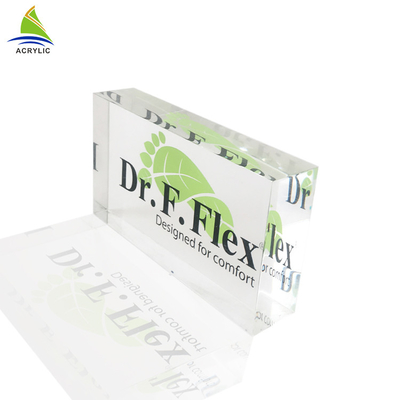 직업적인 아크릴 표시 대 단단한 DIY는 장방형 아크릴 이름 구획을 새겼습니다