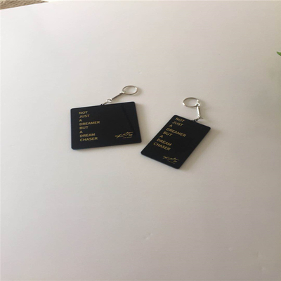 청소하게 쉬운 선물 광고를 위한 유행에 의하여 인쇄되는 주문 아크릴 Keychains