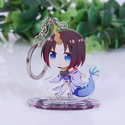 주문 아크릴 싱크대 진열장 Standee 일본의 애니메이션 숫자 인쇄된 아크릴 Keychain