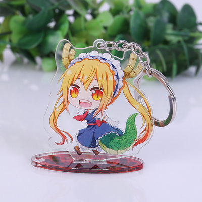 주문 아크릴 싱크대 진열장 Standee 일본의 애니메이션 숫자 인쇄된 아크릴 Keychain