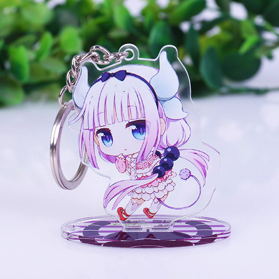 주문 아크릴 싱크대 진열장 Standee 일본의 애니메이션 숫자 인쇄된 아크릴 Keychain
