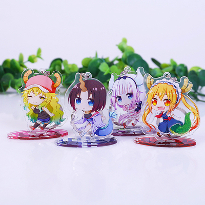 주문 아크릴 전시 창조적인 standee 일본의 애니메이션 사진은 광고 테이블 standee를 인쇄했습니다