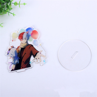 주문 아크릴 전시 창조적인 standee 일본의 애니메이션 사진은 광고 테이블 standee를 인쇄했습니다